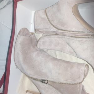 Brand new tan booties